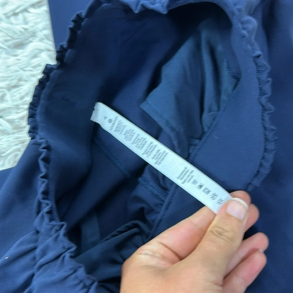 Lululemon Keep Moving Pant 7/8 High-Rise True Navy